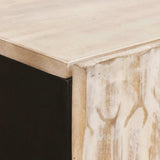 vidaXL Highboard met lade Witte Was Afwerking 60 x 33 x 100 cm