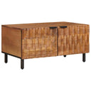 vidaXL Coffee Table White 80x50x40 cm Solid Mango Wood