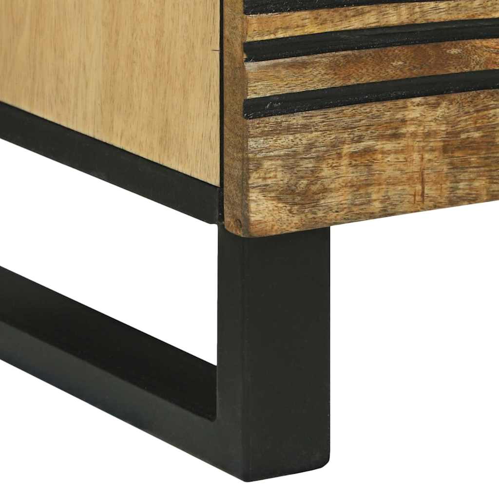 vidaXL Nachtkastje Bruin 40 x 33 x 46 cm Massief acaciahout