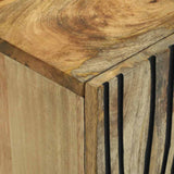 vidaXL TV Eenheden Bruin 105 x 33 x 46 cm Bewerkt hout