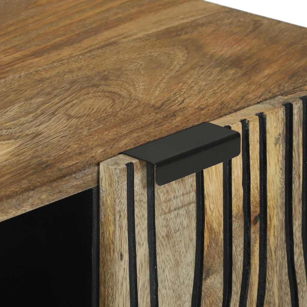 vidaXL TV Eenheden Bruin 105 x 33 x 46 cm Bewerkt hout