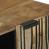 vidaXL TV Eenheden Bruin 105 x 33 x 46 cm Bewerkt hout