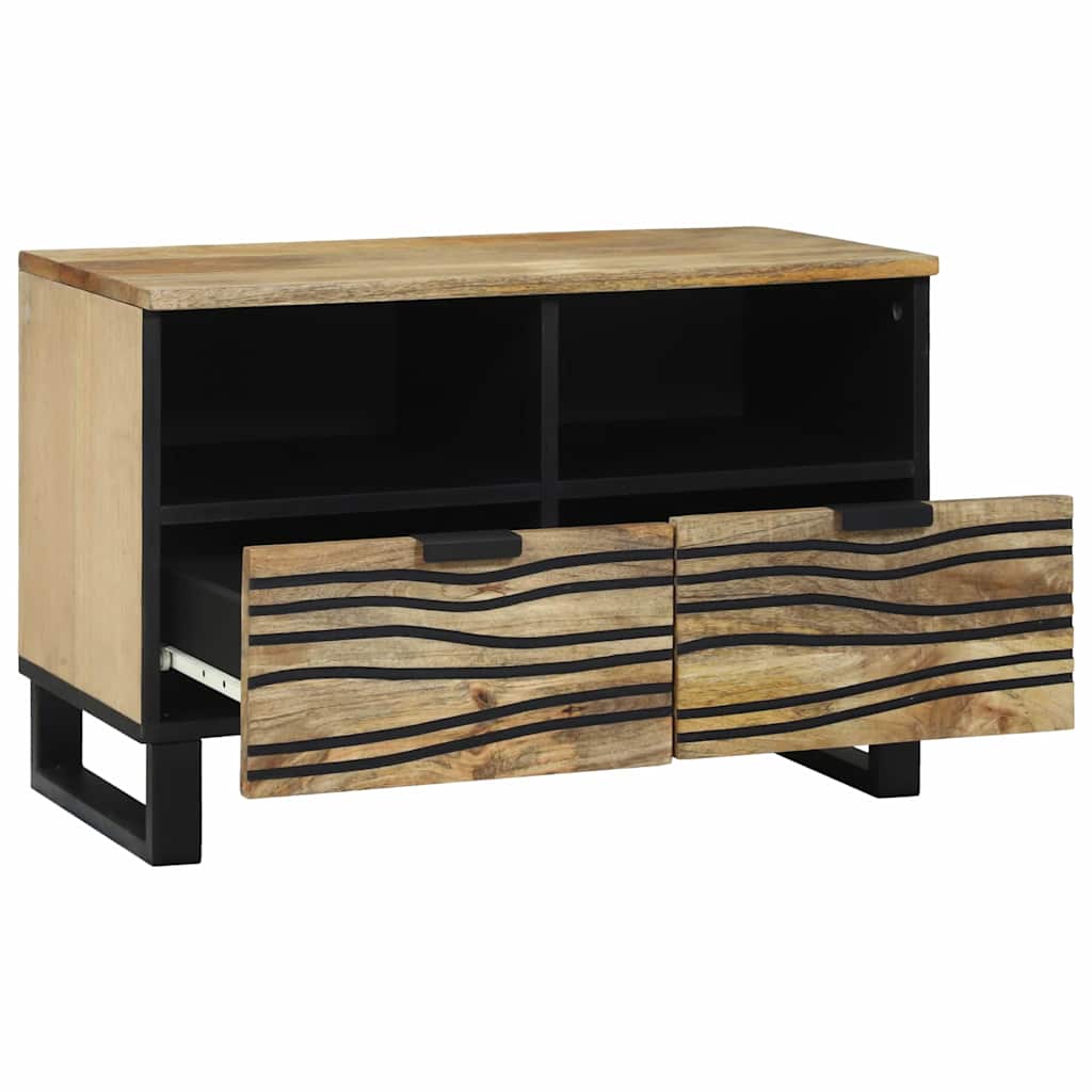 vidaXL TV Eenheden met lade Bruin 70 x 33 x 46 cm Bewerkt hout
