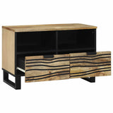 vidaXL TV Eenheden met lade Bruin 70 x 33 x 46 cm Bewerkt hout