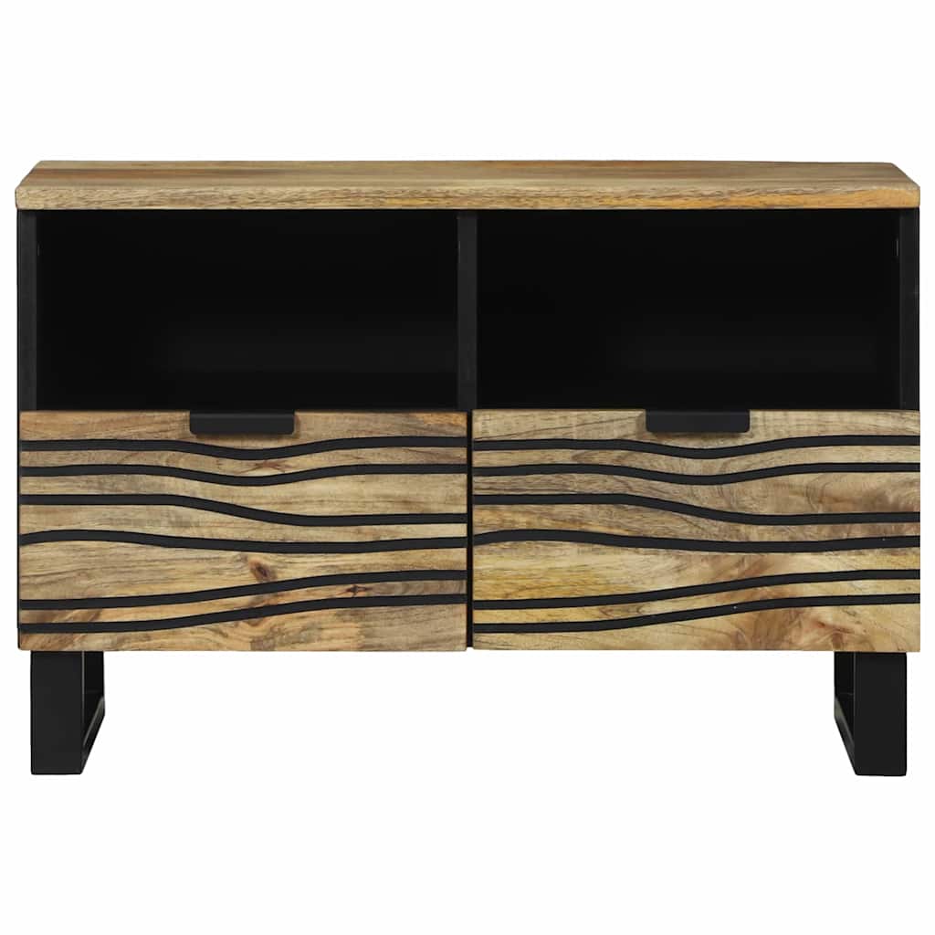 vidaXL TV Eenheden met lade Bruin 70 x 33 x 46 cm Bewerkt hout
