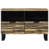 vidaXL TV Eenheden met lade Bruin 70 x 33 x 46 cm Bewerkt hout
