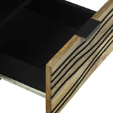 vidaXL TV Eenheden met lade Bruin 70 x 33 x 46 cm Bewerkt hout