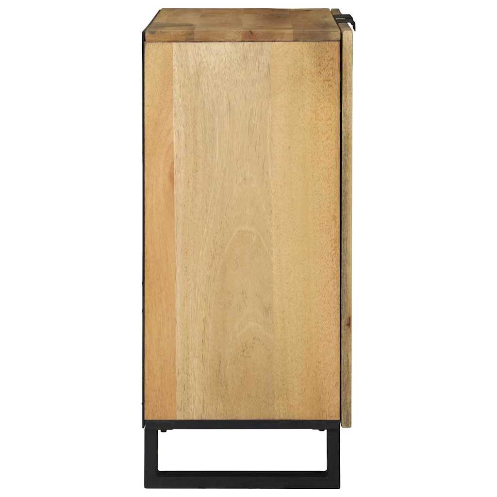 vidaXL Dressoir Naturel 60 x 33,5 x 75 cm Massief Mango Hout