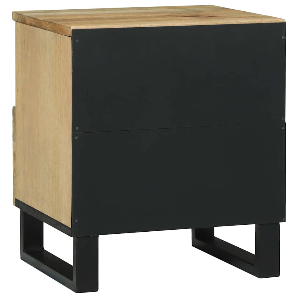 vidaXL Nachtkastje met lade Bruin 40 x 33 x 46 cm Massief acaciahout