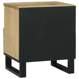 vidaXL Nachtkastje met lade Bruin 40 x 33 x 46 cm Massief acaciahout