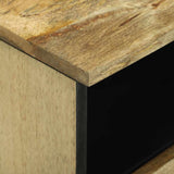 vidaXL Nachtkastje met lade Bruin 40 x 33 x 46 cm Massief acaciahout
