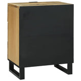 vidaXL Nachtkastje met lade Bruin 50 x 33 x 62 cm Massief acaciahout