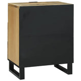 vidaXL Nachtkastje met lade Bruin 50 x 33 x 62 cm Massief acaciahout