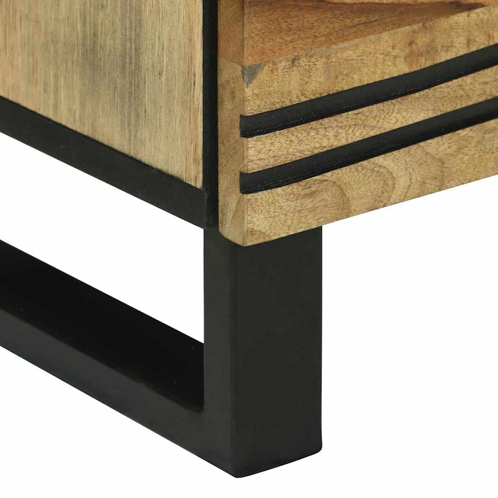 vidaXL Nachtkastje met lade Bruin 50 x 33 x 62 cm Massief acaciahout