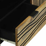 vidaXL TV Eenheden met lade Bruin 105 x 33 x 46 cm Bewerkt hout