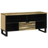 vidaXL TV Eenheden met lade Bruin 105 x 33 x 46 cm Bewerkt hout