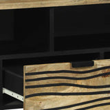 vidaXL TV Eenheden met lade Bruin 105 x 33 x 46 cm Bewerkt hout