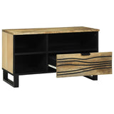 vidaXL TV Eenheden met lade Bruin 80 x 33 x 46 cm Bewerkt hout