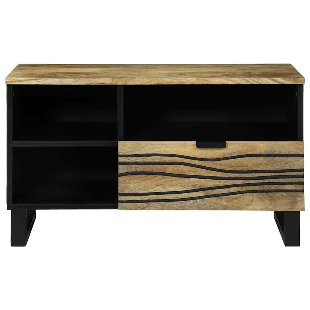 vidaXL TV Eenheden met lade Bruin 80 x 33 x 46 cm Bewerkt hout