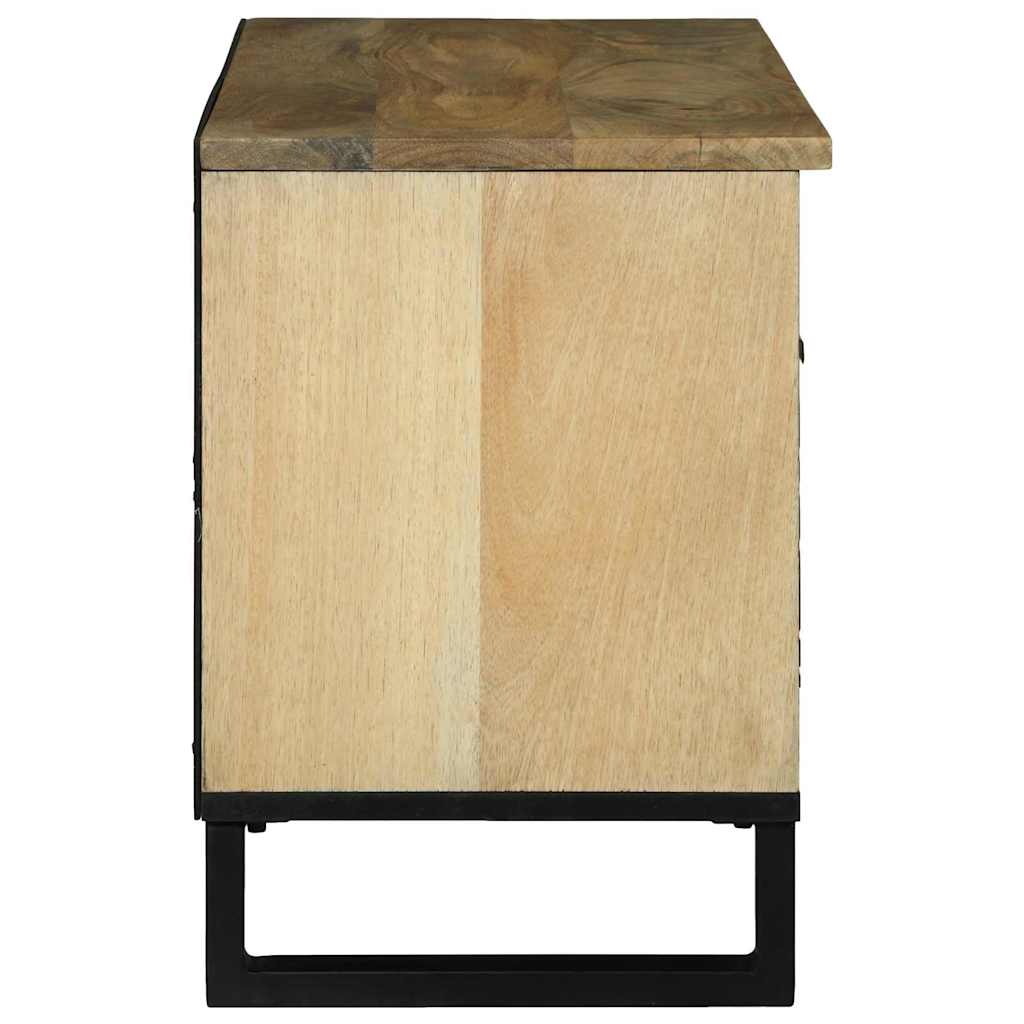 vidaXL TV Eenheden met lade Bruin 80 x 33 x 46 cm Bewerkt hout