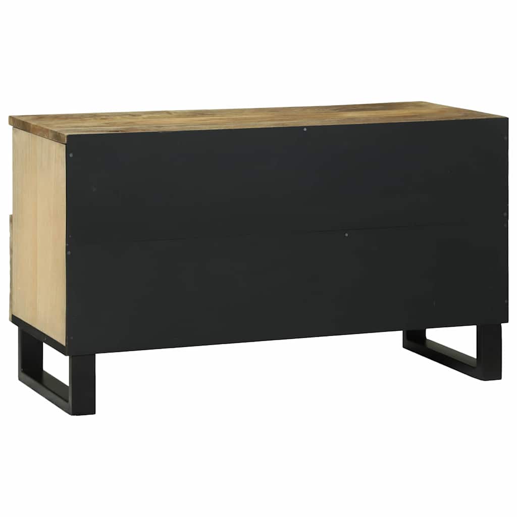 vidaXL TV Eenheden met lade Bruin 80 x 33 x 46 cm Bewerkt hout