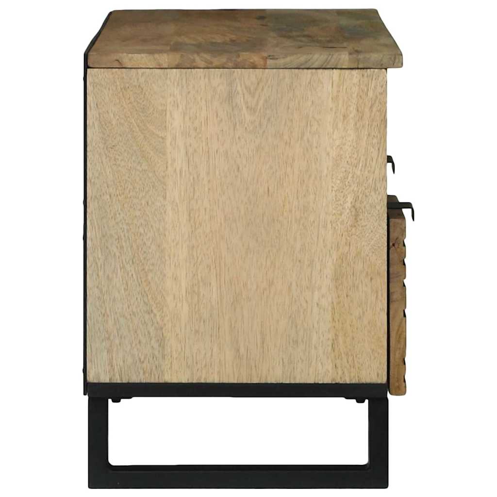 vidaXL TV Eenheden met lade Bruin 100 x 33 x 46 cm Bewerkt hout