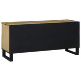 vidaXL TV Eenheden met lade Bruin 100 x 33 x 46 cm Bewerkt hout
