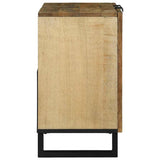 vidaXL Wastafel kabinet voor de badkamer Bruin 62 x 33 x 58 cm