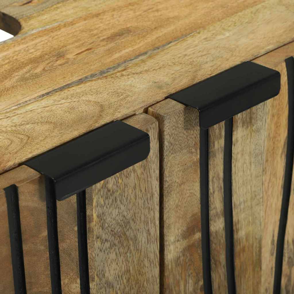 vidaXL Wastafel kabinet voor de badkamer Bruin 62 x 33 x 58 cm