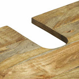 vidaXL Wastafel kabinet voor de badkamer Bruin 62 x 33 x 58 cm