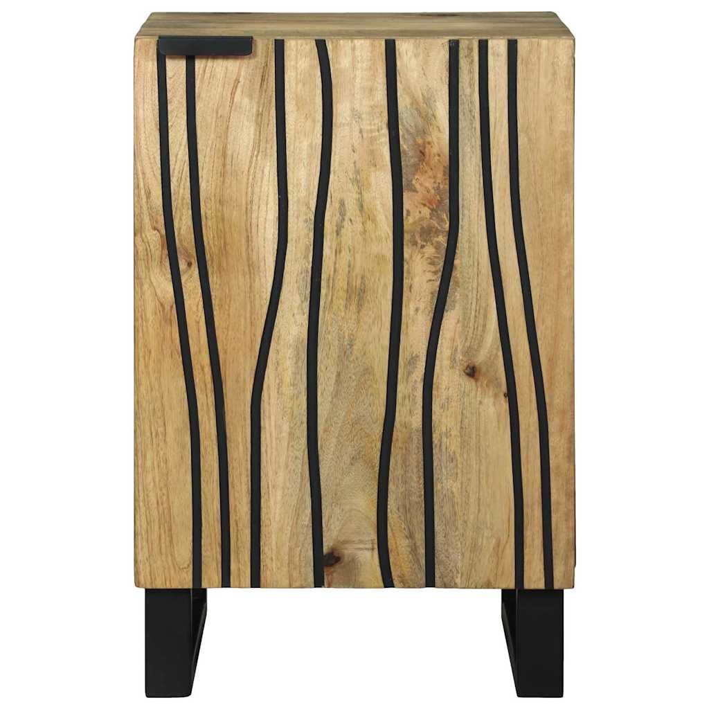 vidaXL Bathroom Sink Cabinet Brown 38 x 33.5 x 58 cm