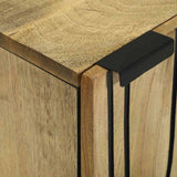 vidaXL Bathroom Sink Cabinet Brown 38 x 33.5 x 58 cm