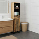 vidaXL Bathroom Sink Cabinet Brown 38 x 33 x 160 cm