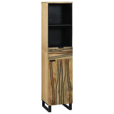 vidaXL Bathroom Sink Cabinet Brown 38 x 33 x 160 cm