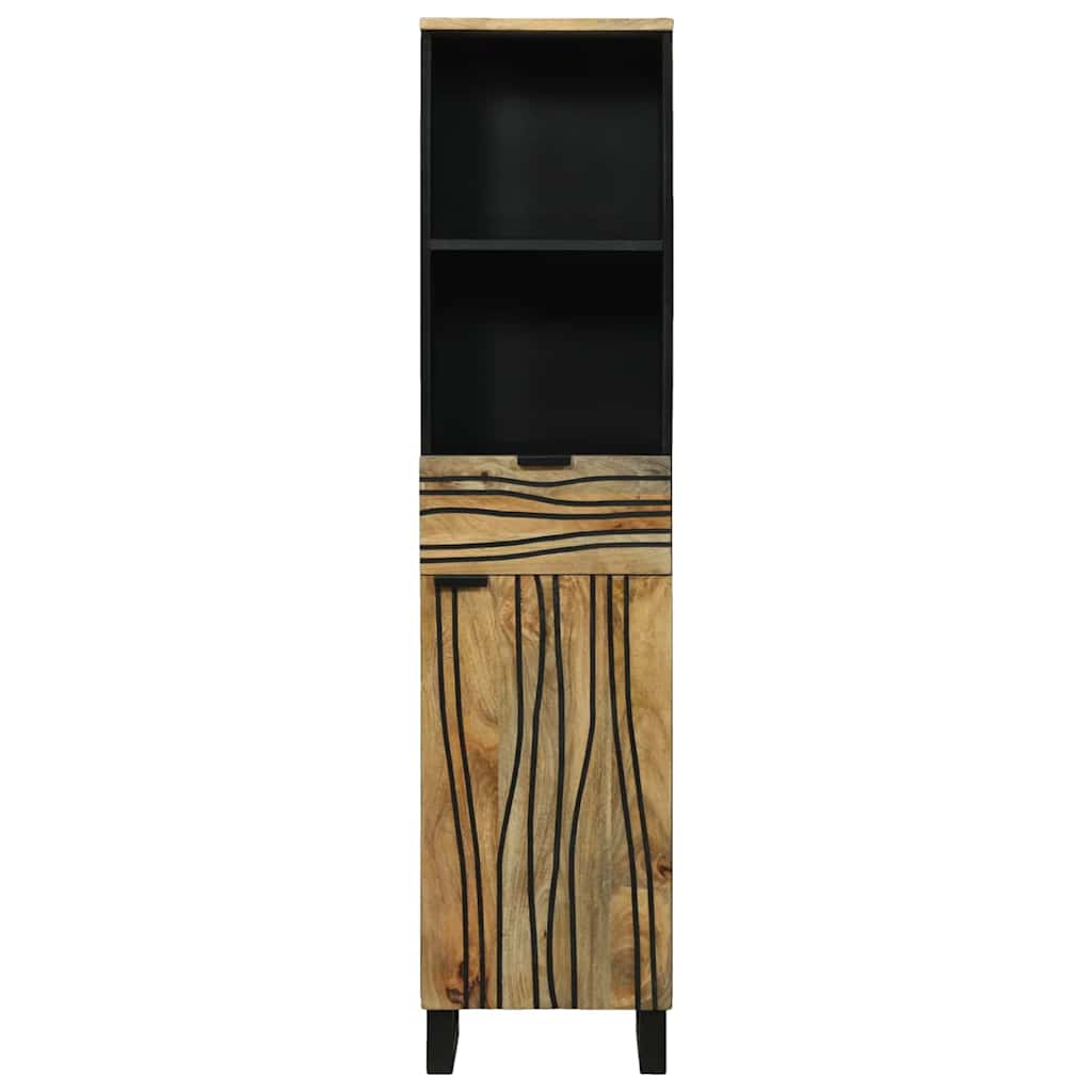 vidaXL Bathroom Sink Cabinet Brown 38 x 33 x 160 cm