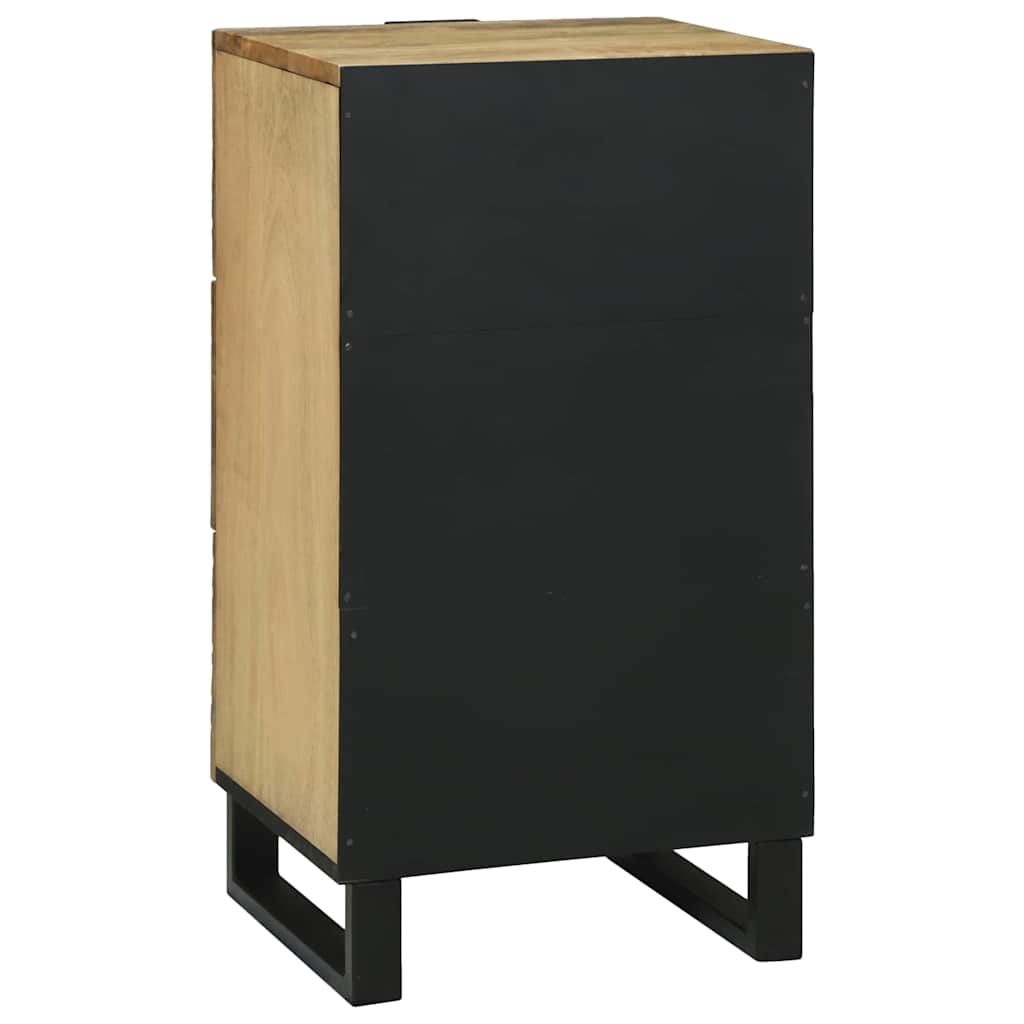 vidaXL Dressoir met lade Bruin 40 x 33 x 75 cm massief mangohout