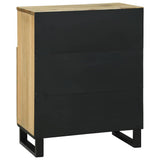 vidaXL Dressoir met lade Bruin 60 x 33 x 75 cm massief mangohout