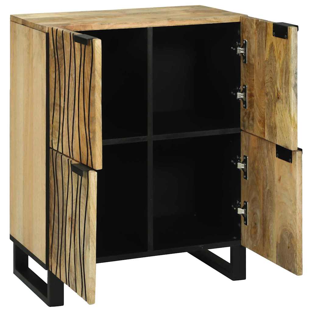 vidaXL Dressoir Bruin 60 x 33 x 75 cm massief mangohout