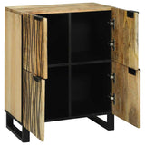 vidaXL Dressoir Bruin 60 x 33 x 75 cm massief mangohout