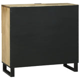 vidaXL Dressoir Bruin 80 x 33 x 75 cm massief mangohout