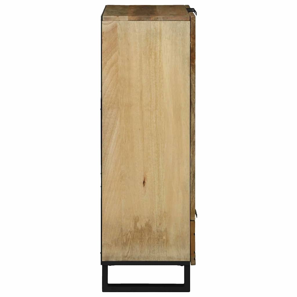 vidaXL Highboard Bruin 60 x 33 x 100 cm massief mangohout