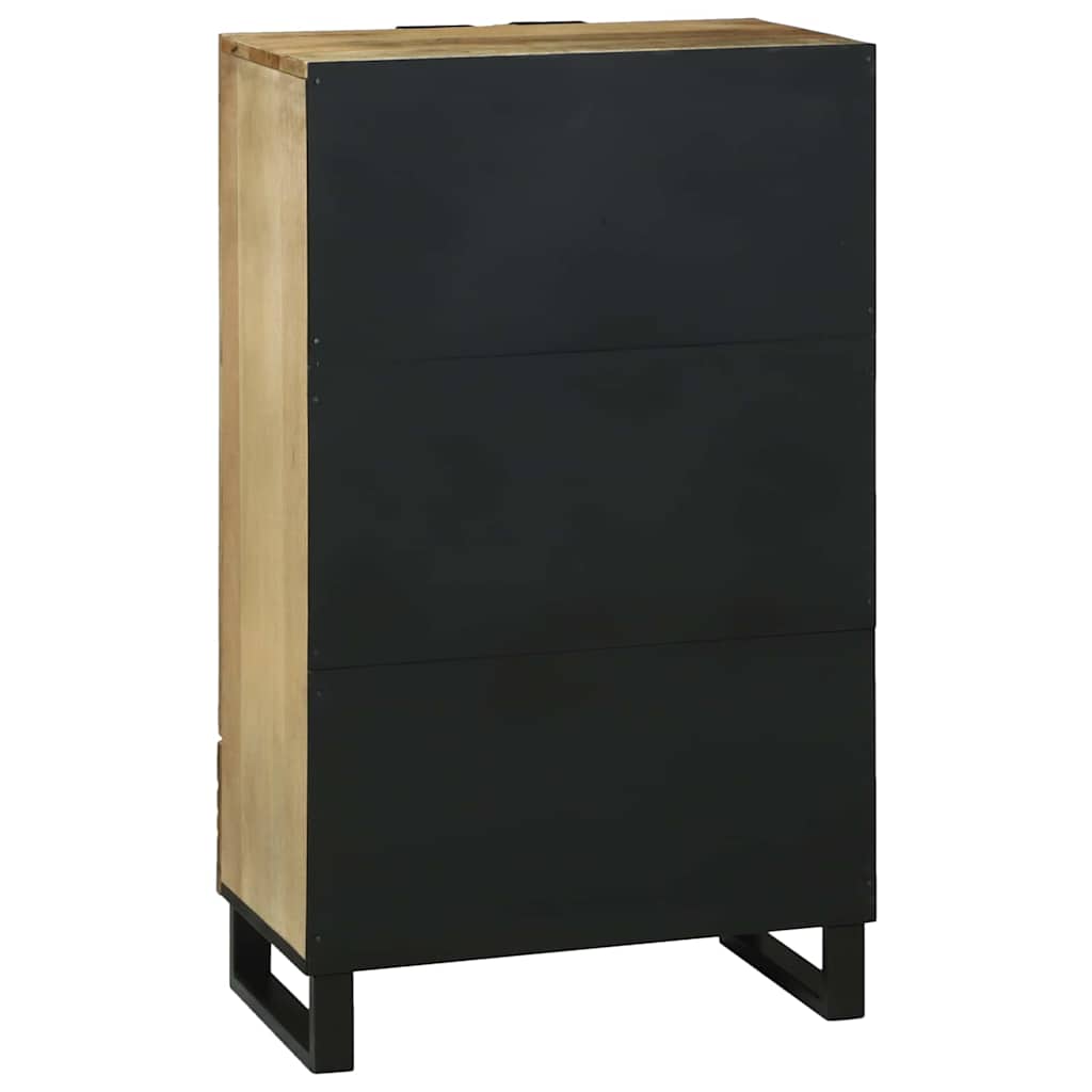 vidaXL Highboard Bruin 60 x 33 x 100 cm massief mangohout