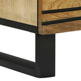 vidaXL Highboard Bruin 60 x 33 x 100 cm massief mangohout