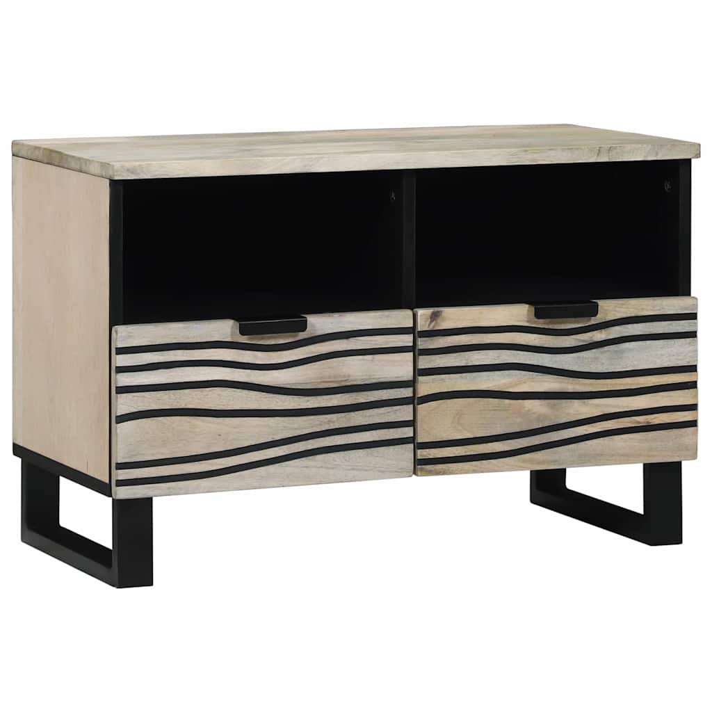 vidaXL TV Eenheden met lade Bruin 70 x 33 x 46 cm Bewerkt hout