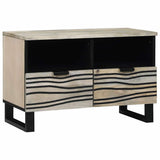 vidaXL TV Eenheden met lade Bruin 70 x 33 x 46 cm Bewerkt hout