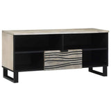 vidaXL TV Eenheden met lade Bruin 105 x 33 x 46 cm Bewerkt hout