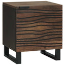 vidaXL Nachtkastje Bruin 40 x 33 x 46 cm Massief acaciahout