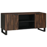 vidaXL TV Eenheden Bruin 105 x 33 x 46 cm Bewerkt hout