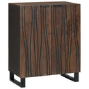 vidaXL Dressoir Naturel 60 x 33,5 x 75 cm Massief Mango Hout