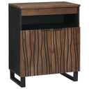 vidaXL Dressoir met lade Bruin 60 x 33 x 75 cm massief mangohout